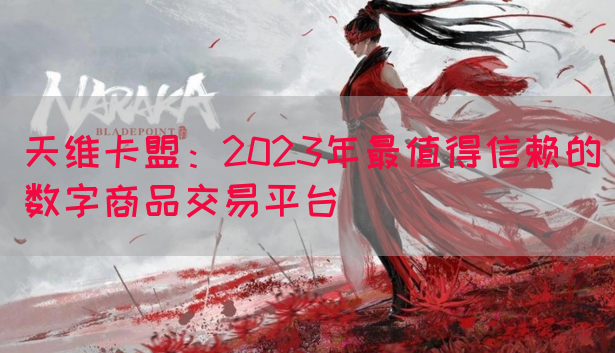 天维卡盟：2023年最值得信赖的数字商品交易平台