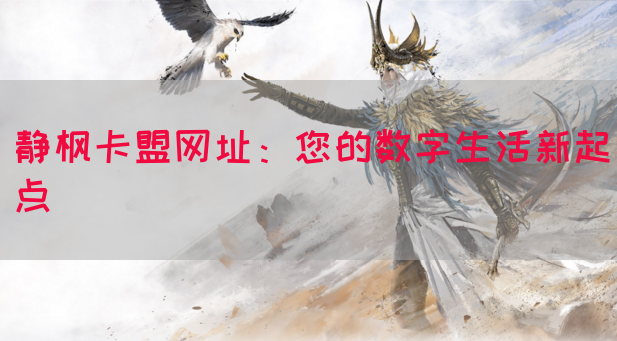 静枫卡盟网址：您的数字生活新起点