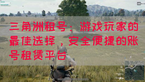 三角洲租号：游戏玩家的最佳选择，安全便捷的账号租赁平台