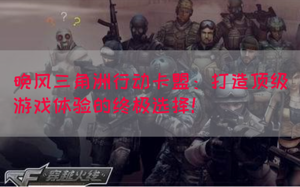 晚风三角洲行动卡盟：打造顶级游戏体验的终极选择！