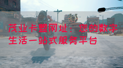 茂业卡盟网址：您的数字生活一站式服务平台