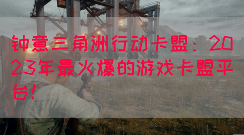 钟意三角洲行动卡盟：2023年最火爆的游戏卡盟平台！