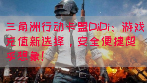 三角洲行动卡盟DiDi：游戏充值新选择，安全便捷超乎想象！