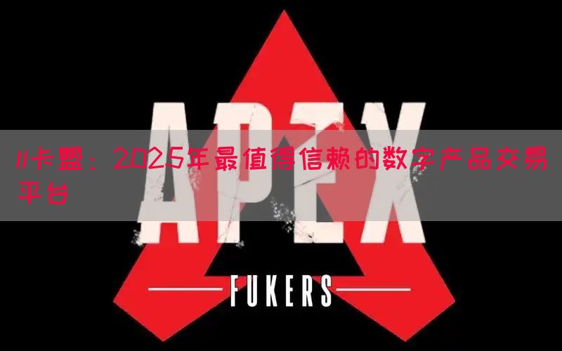 ll卡盟：2025年最值得信赖的数字产品交易平台